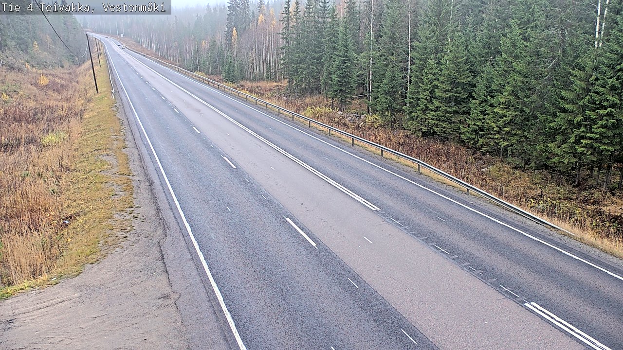 Kelikamerat Kuva Tie 4 Toivakka, Vestonmäki, Toivakka, Keski-Suomi