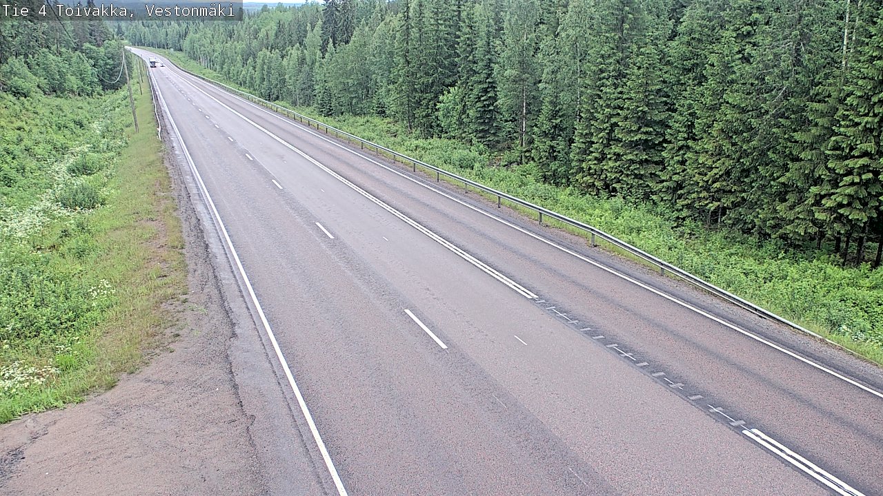 Kelikamerat Kuva Tie 4 Toivakka, Vestonmäki, Toivakka, Keski-Suomi