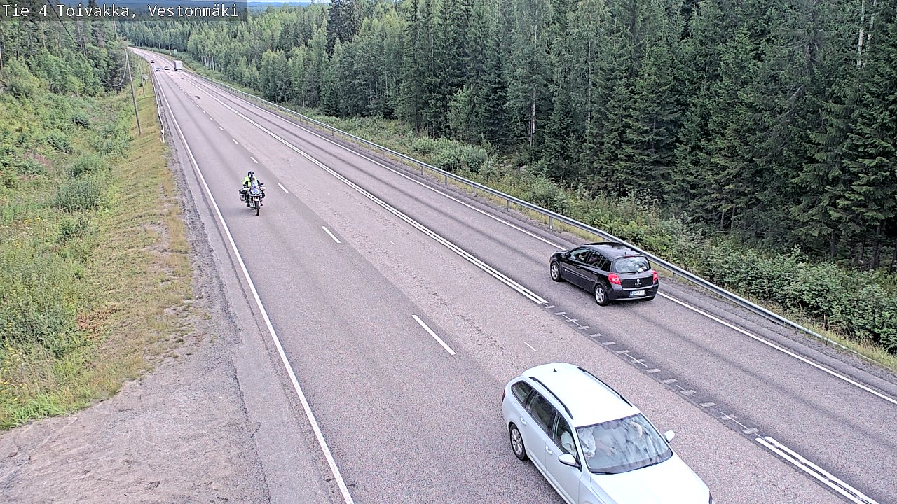 Weather Camera Image Road 4 Toivakka, Vestonmäki, Toivakka, Keski-Suomi