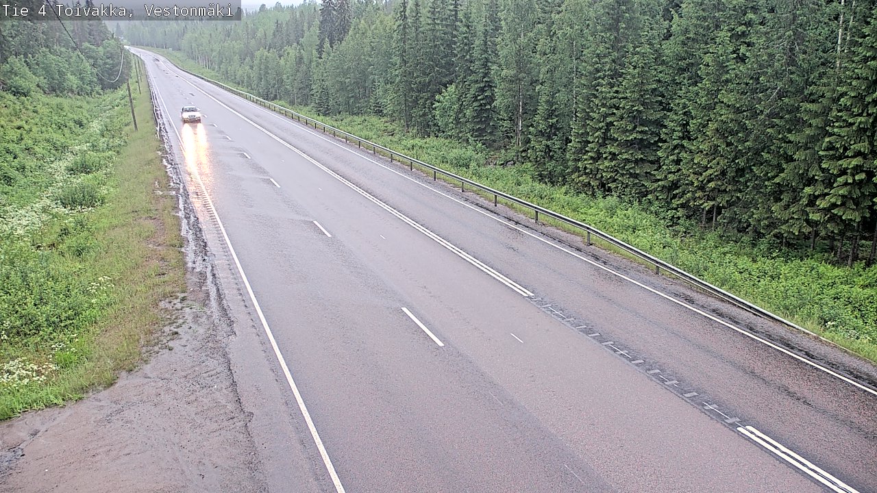 Kelikamerat Kuva Tie 4 Toivakka, Vestonmäki, Toivakka, Keski-Suomi