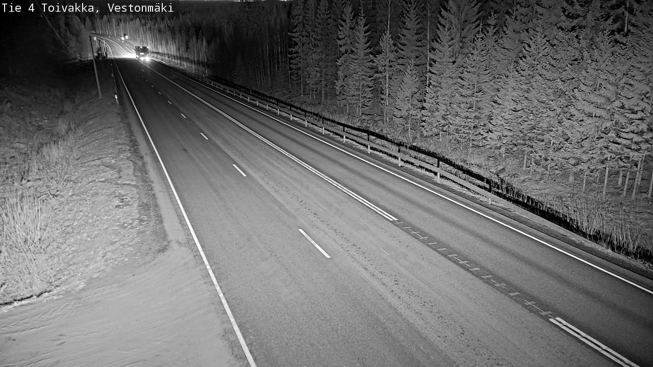 Weather Camera Image Road 4 Toivakka, Vestonmäki, Toivakka, Keski-Suomi