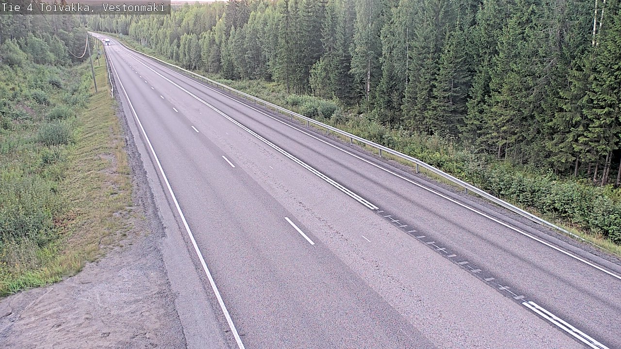 Kelikamerat Kuva Tie 4 Toivakka, Vestonmäki, Toivakka, Keski-Suomi