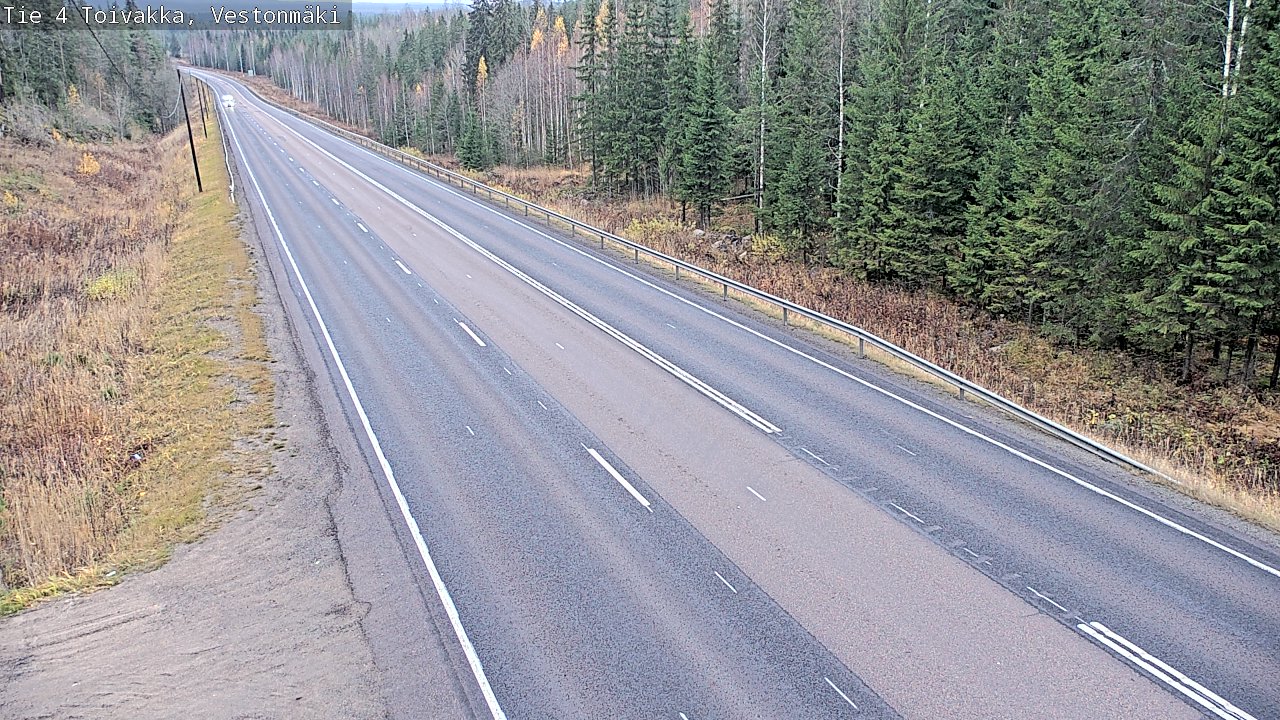 Kelikamerat Kuva Tie 4 Toivakka, Vestonmäki, Toivakka, Keski-Suomi