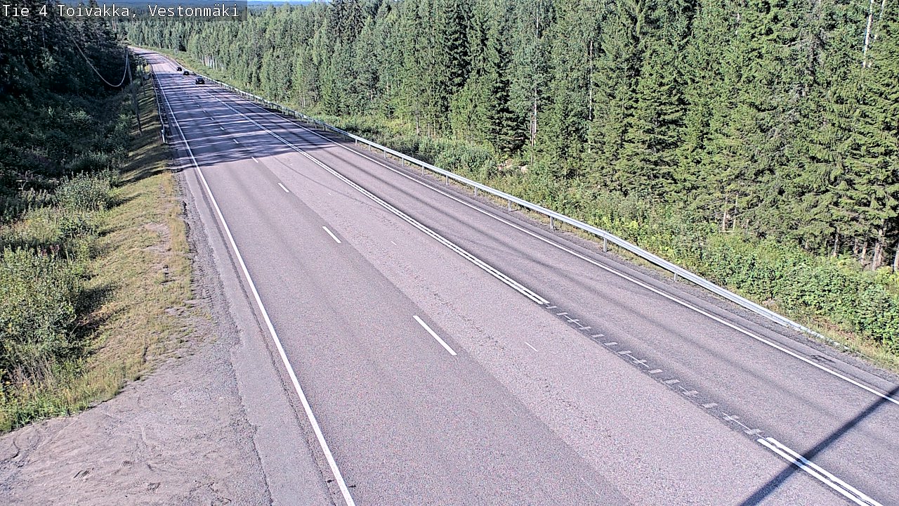Kelikamerat Kuva Tie 4 Toivakka, Vestonmäki, Toivakka, Keski-Suomi