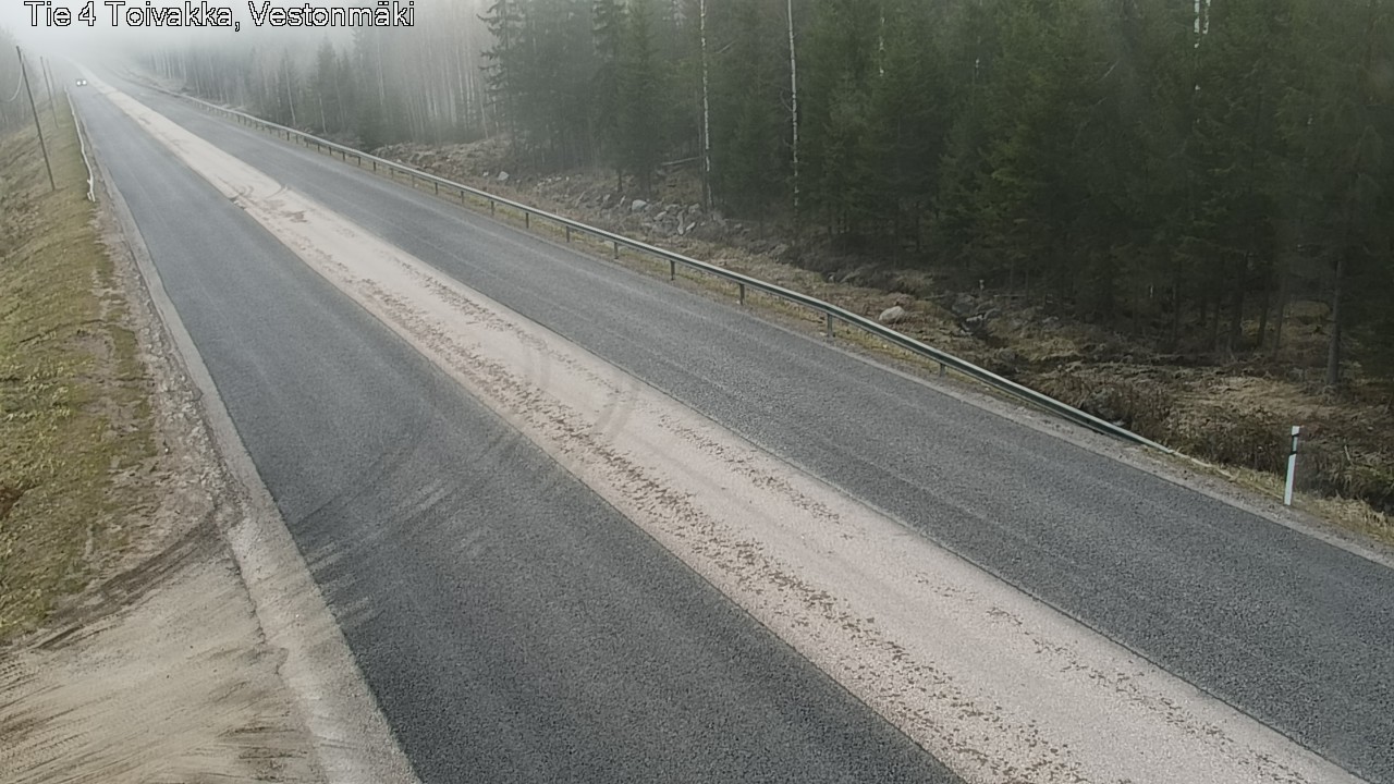 Weather Camera Image Road 4 Toivakka, Vestonmäki, Toivakka, Keski-Suomi