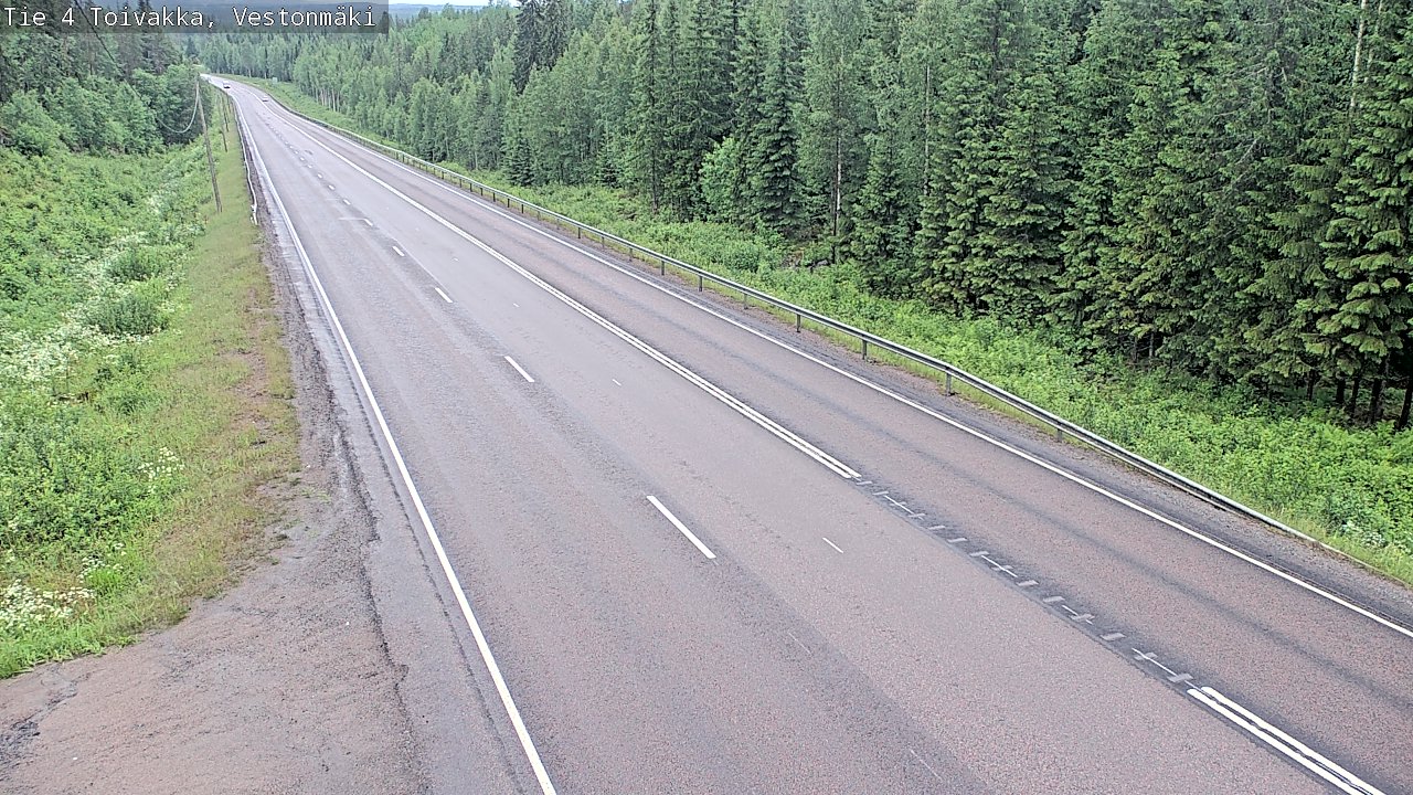 Kelikamerat Kuva Tie 4 Toivakka, Vestonmäki, Toivakka, Keski-Suomi