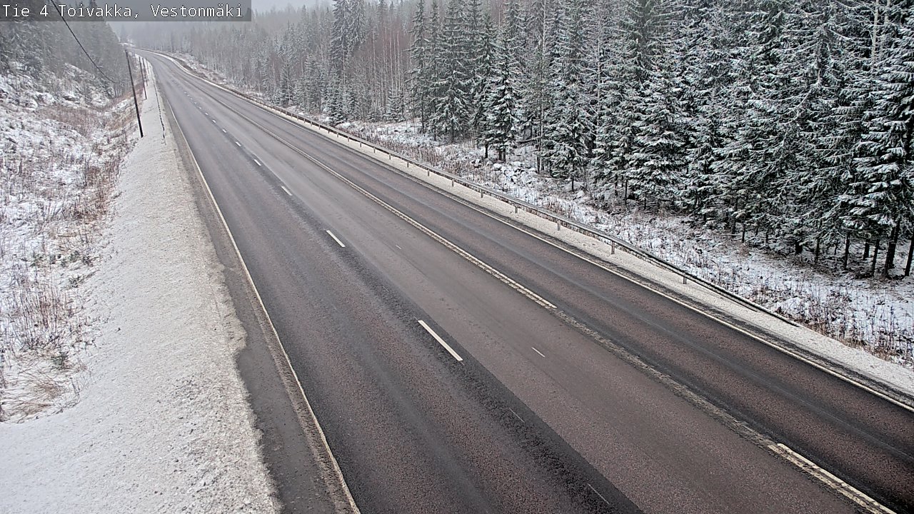 Kelikamerat Kuva Tie 4 Toivakka, Vestonmäki, Toivakka, Keski-Suomi