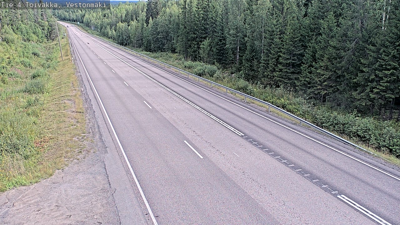 Weather Camera Image Road 4 Toivakka, Vestonmäki, Toivakka, Keski-Suomi