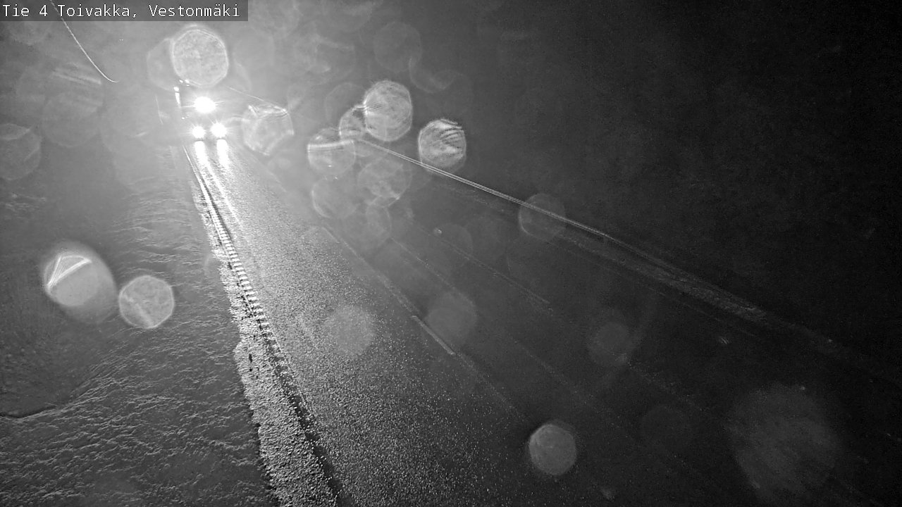 Weather Camera Image Väg 4 Toivakka, Vestonmäki, Toivakka, Keski-Suomi