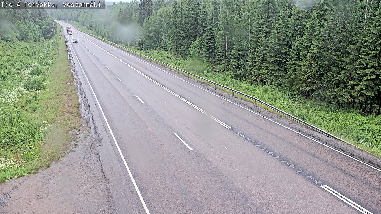 Kelikamerat Kuva Tie 4 Toivakka, Vestonmäki, Toivakka, Keski-Suomi