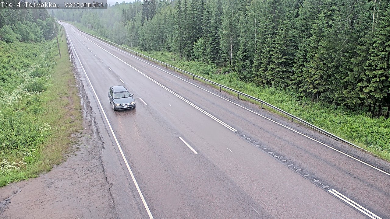 Kelikamerat Kuva Tie 4 Toivakka, Vestonmäki, Toivakka, Keski-Suomi