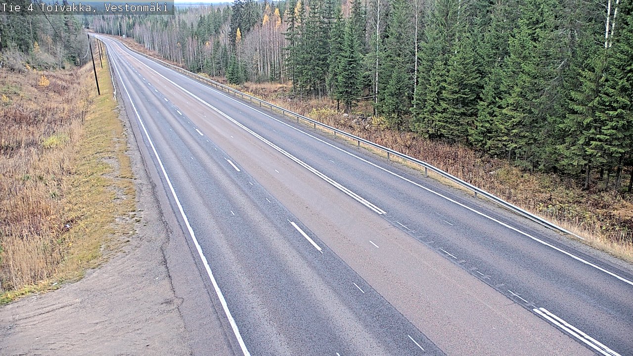 Kelikamerat Kuva Tie 4 Toivakka, Vestonmäki, Toivakka, Keski-Suomi