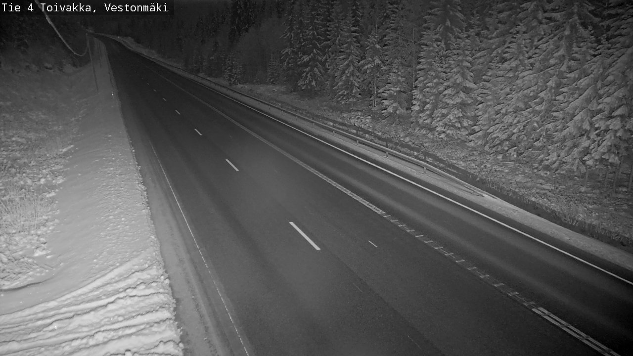 Weather Camera Image Road 4 Toivakka, Vestonmäki, Toivakka, Keski-Suomi