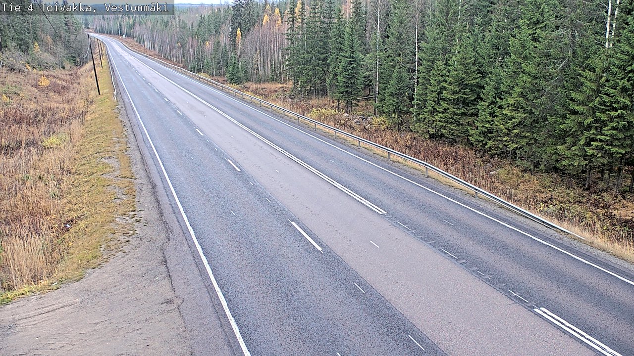 Kelikamerat Kuva Tie 4 Toivakka, Vestonmäki, Toivakka, Keski-Suomi