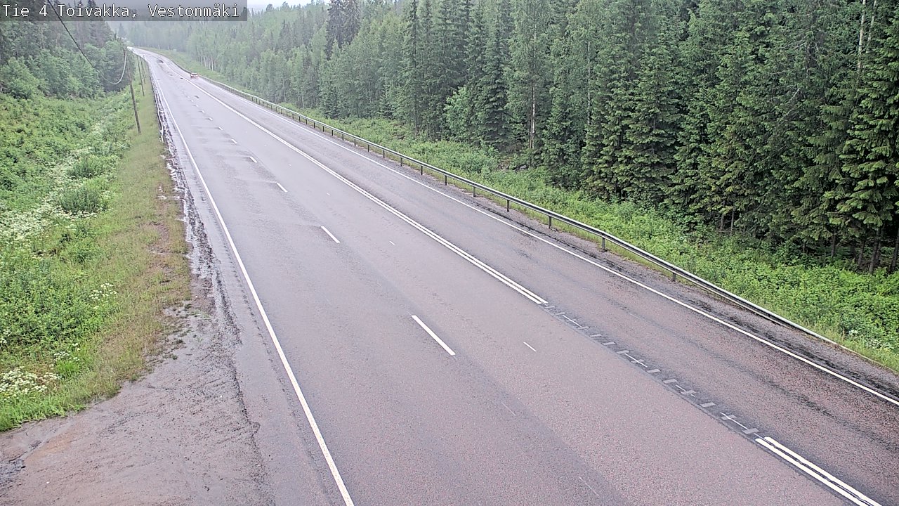 Kelikamerat Kuva Tie 4 Toivakka, Vestonmäki, Toivakka, Keski-Suomi