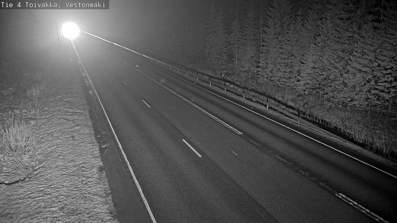 Weather Camera Image Väg 4 Toivakka, Vestonmäki, Toivakka, Keski-Suomi