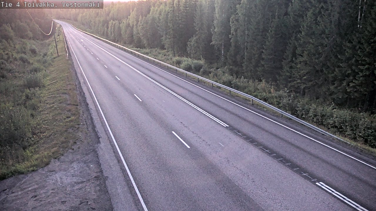 Kelikamerat Kuva Tie 4 Toivakka, Vestonmäki, Toivakka, Keski-Suomi