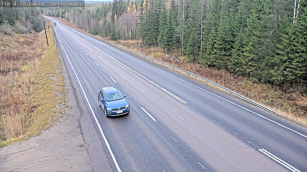Kelikamerat Kuva Tie 4 Toivakka, Vestonmäki, Toivakka, Keski-Suomi