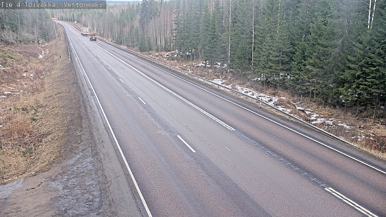 Weather Camera Image Road 4 Toivakka, Vestonmäki, Toivakka, Keski-Suomi