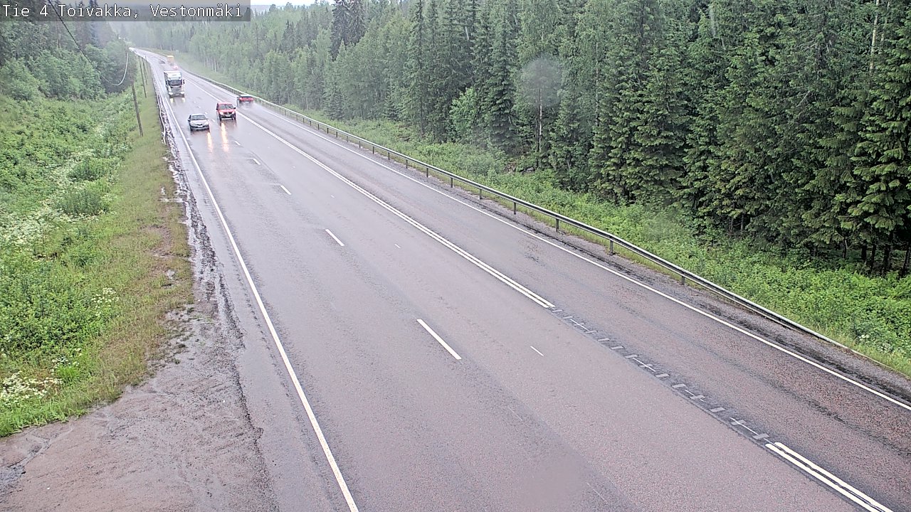 Kelikamerat Kuva Tie 4 Toivakka, Vestonmäki, Toivakka, Keski-Suomi