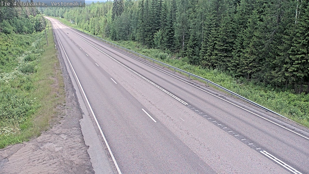 Kelikamerat Kuva Tie 4 Toivakka, Vestonmäki, Toivakka, Keski-Suomi