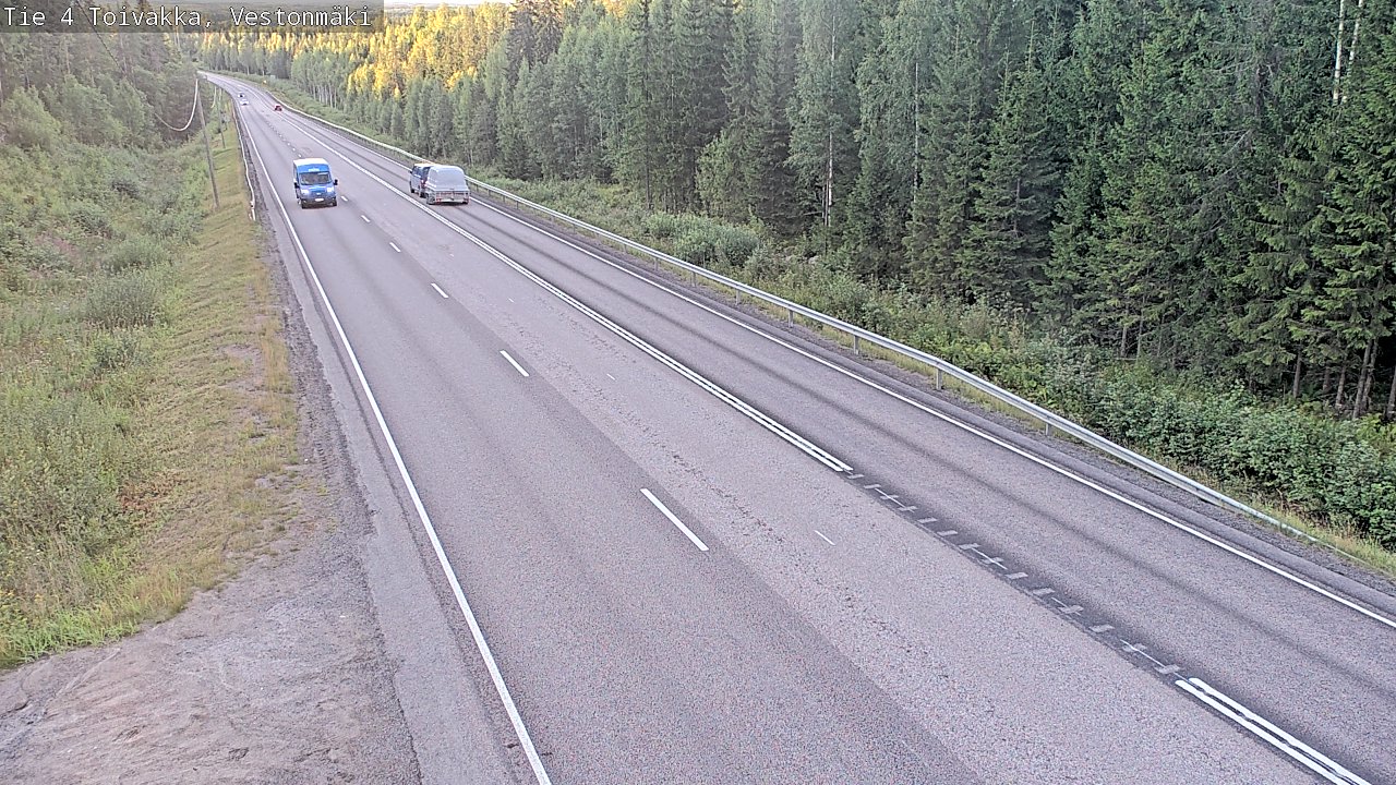Kelikamerat Kuva Tie 4 Toivakka, Vestonmäki, Toivakka, Keski-Suomi