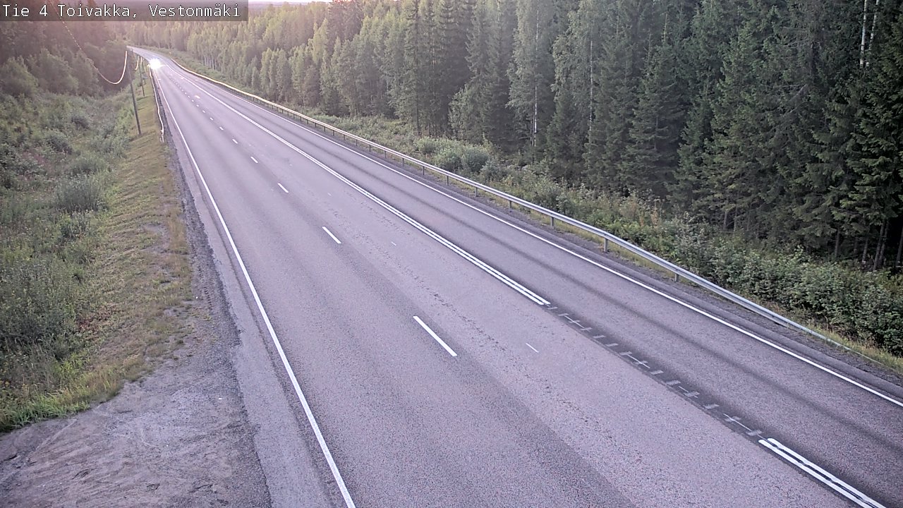 Kelikamerat Kuva Tie 4 Toivakka, Vestonmäki, Toivakka, Keski-Suomi