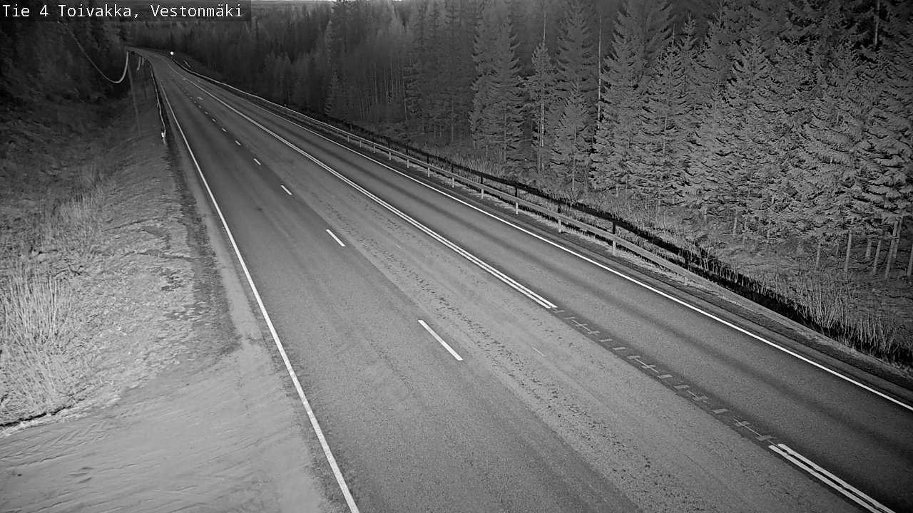 Weather Camera Image Road 4 Toivakka, Vestonmäki, Toivakka, Keski-Suomi
