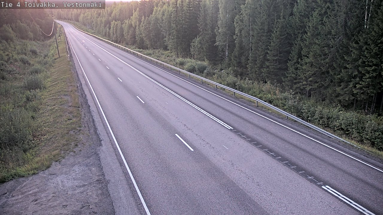Kelikamerat Kuva Tie 4 Toivakka, Vestonmäki, Toivakka, Keski-Suomi