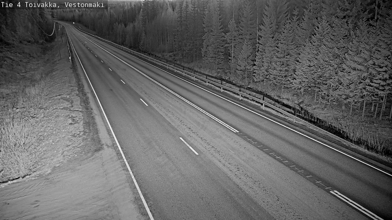 Weather Camera Image Road 4 Toivakka, Vestonmäki, Toivakka, Keski-Suomi