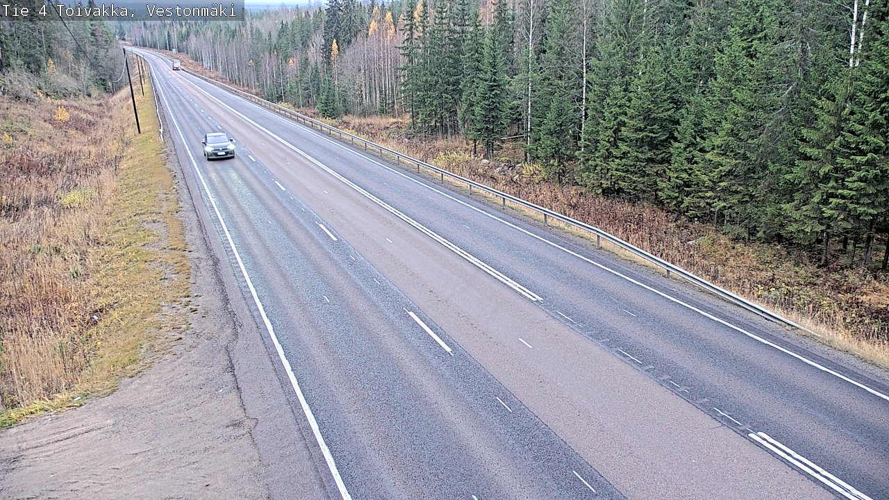 Kelikamerat Kuva Tie 4 Toivakka, Vestonmäki, Toivakka, Keski-Suomi
