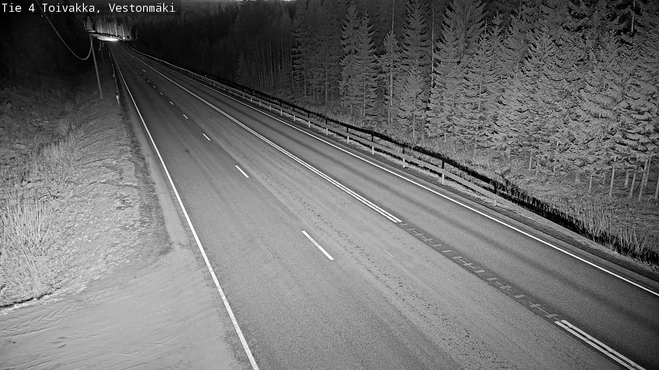 Weather Camera Image Road 4 Toivakka, Vestonmäki, Toivakka, Keski-Suomi