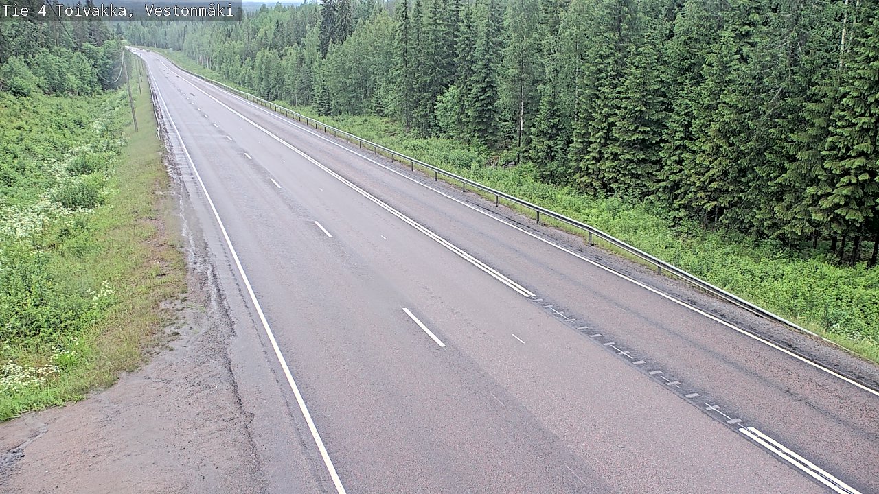Kelikamerat Kuva Tie 4 Toivakka, Vestonmäki, Toivakka, Keski-Suomi