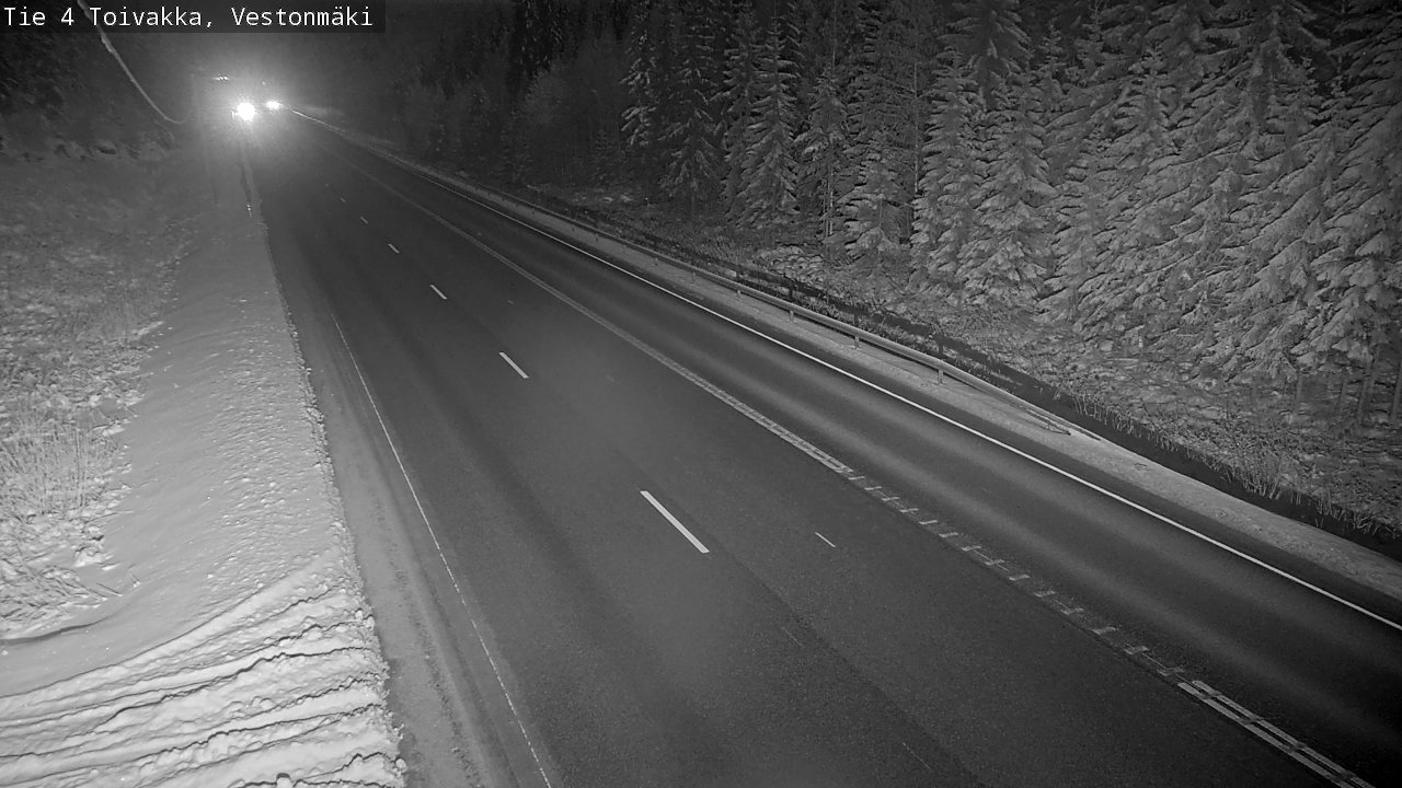 Weather Camera Image Road 4 Toivakka, Vestonmäki, Toivakka, Keski-Suomi