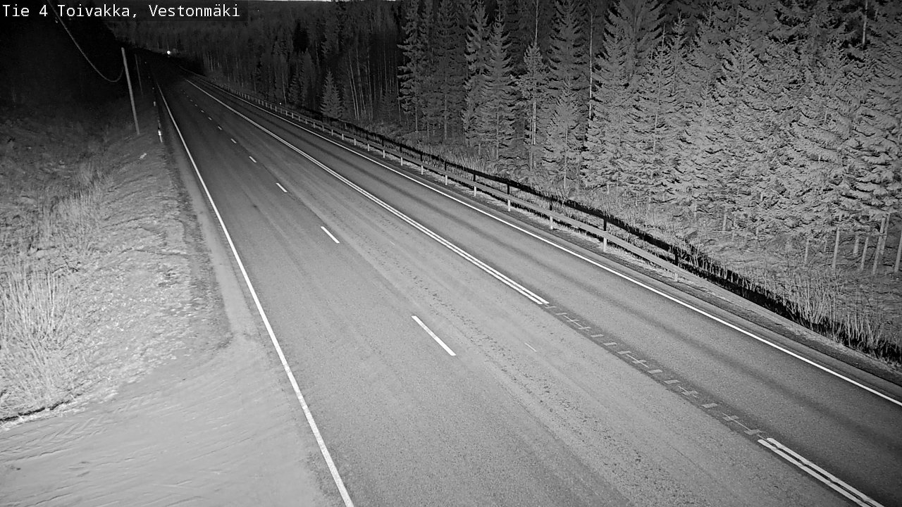 Weather Camera Image Road 4 Toivakka, Vestonmäki, Toivakka, Keski-Suomi