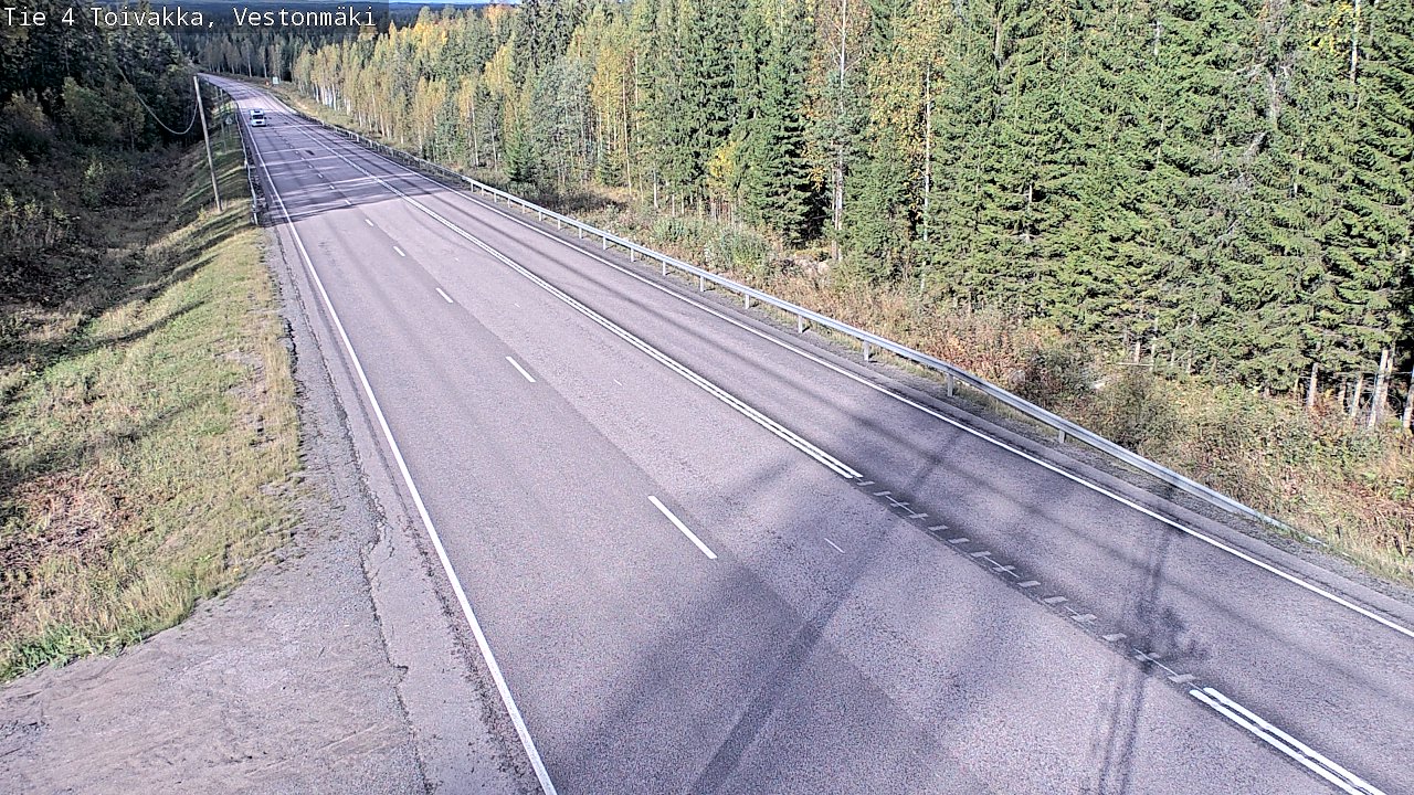 Weather Camera Image Road 4 Toivakka, Vestonmäki, Toivakka, Keski-Suomi