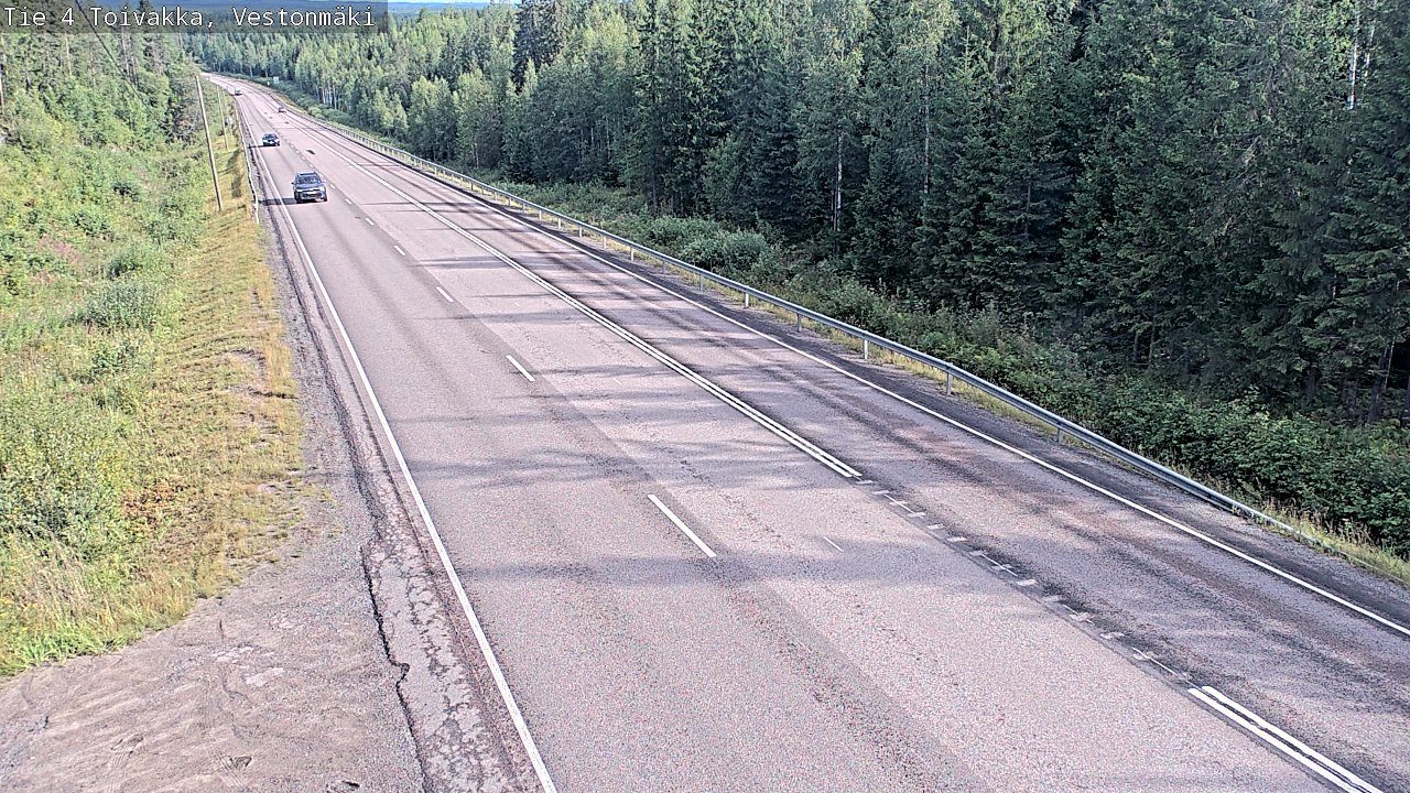 Kelikamerat Kuva Tie 4 Toivakka, Vestonmäki, Toivakka, Keski-Suomi