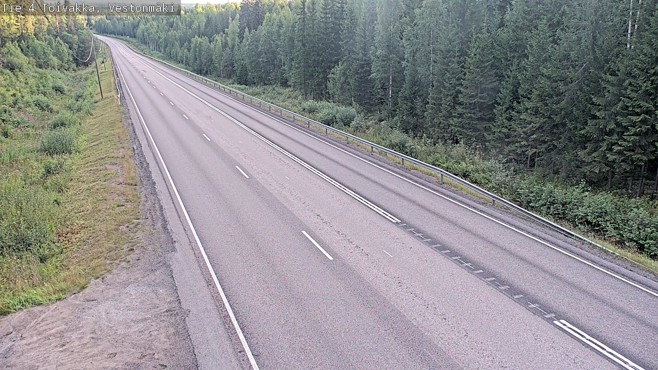 Weather Camera Image Road 4 Toivakka, Vestonmäki, Toivakka, Keski-Suomi