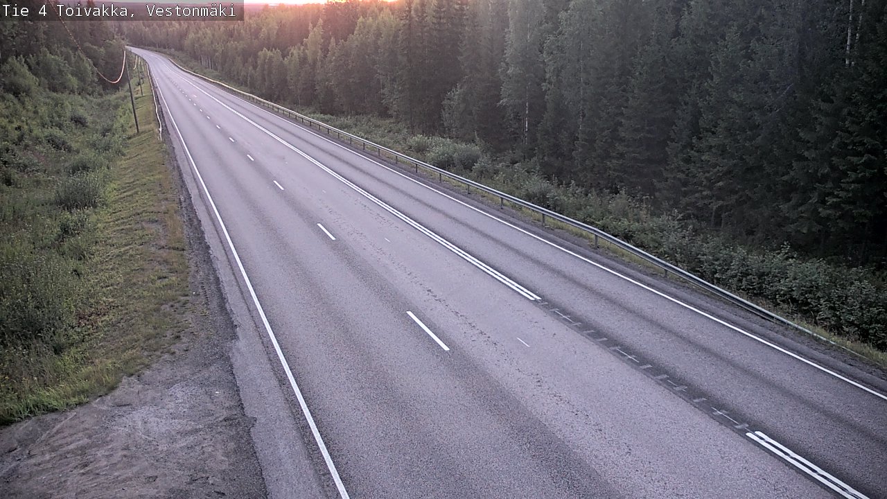Kelikamerat Kuva Tie 4 Toivakka, Vestonmäki, Toivakka, Keski-Suomi