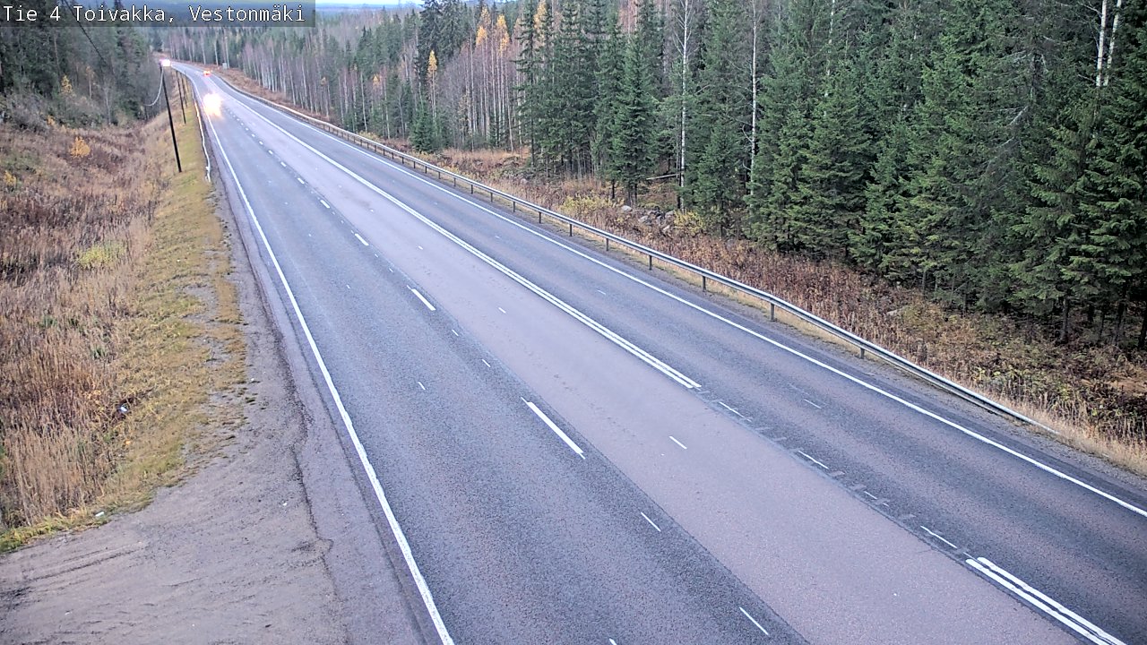 Kelikamerat Kuva Tie 4 Toivakka, Vestonmäki, Toivakka, Keski-Suomi