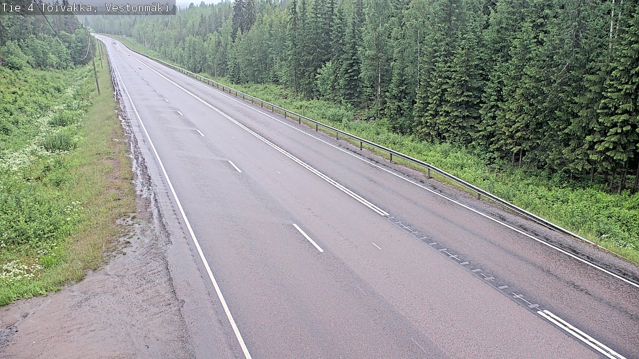 Kelikamerat Kuva Tie 4 Toivakka, Vestonmäki, Toivakka, Keski-Suomi