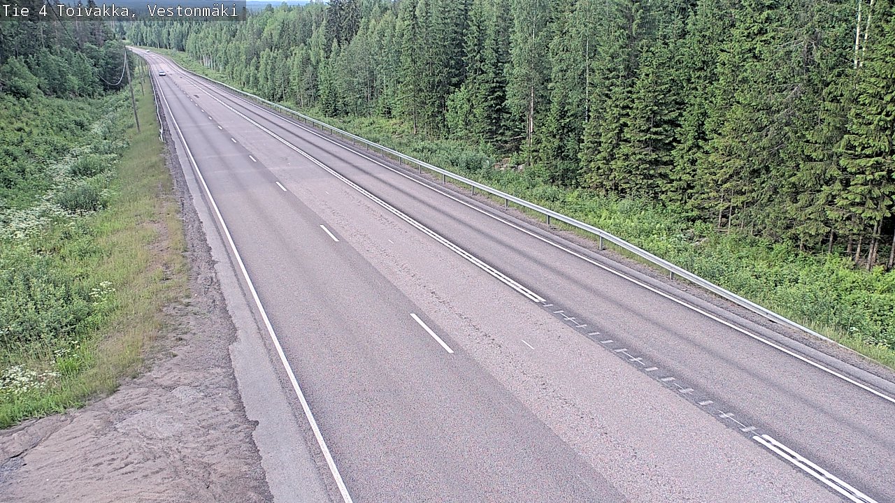 Kelikamerat Kuva Tie 4 Toivakka, Vestonmäki, Toivakka, Keski-Suomi