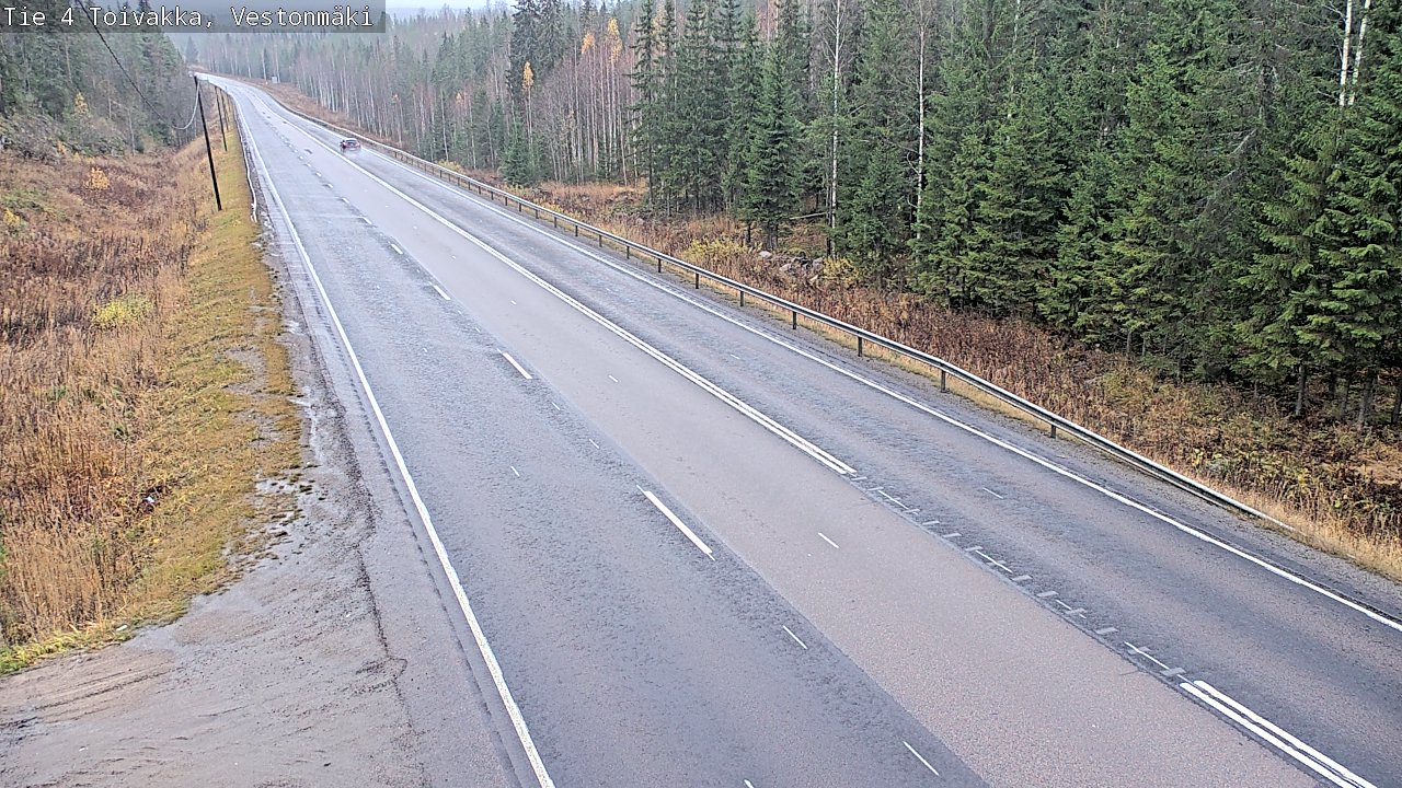 Kelikamerat Kuva Tie 4 Toivakka, Vestonmäki, Toivakka, Keski-Suomi