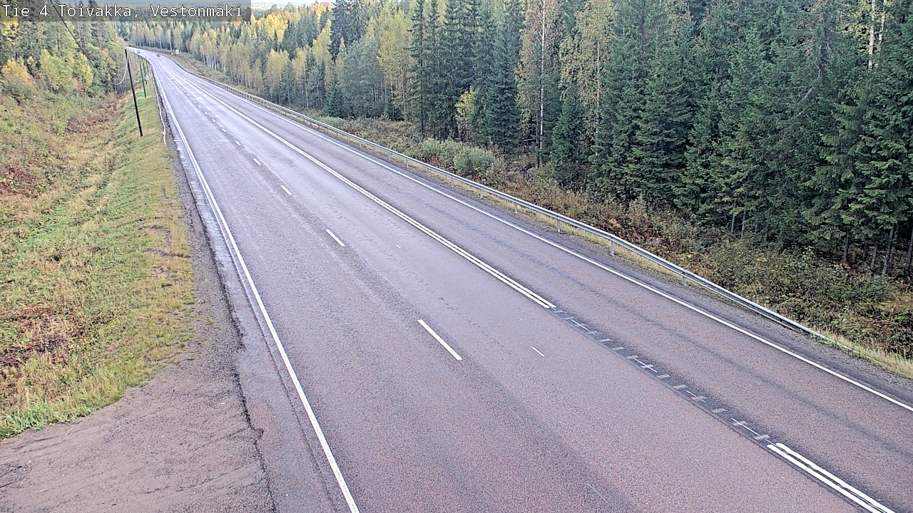 Kelikamerat Kuva Tie 4 Toivakka, Vestonmäki, Toivakka, Keski-Suomi