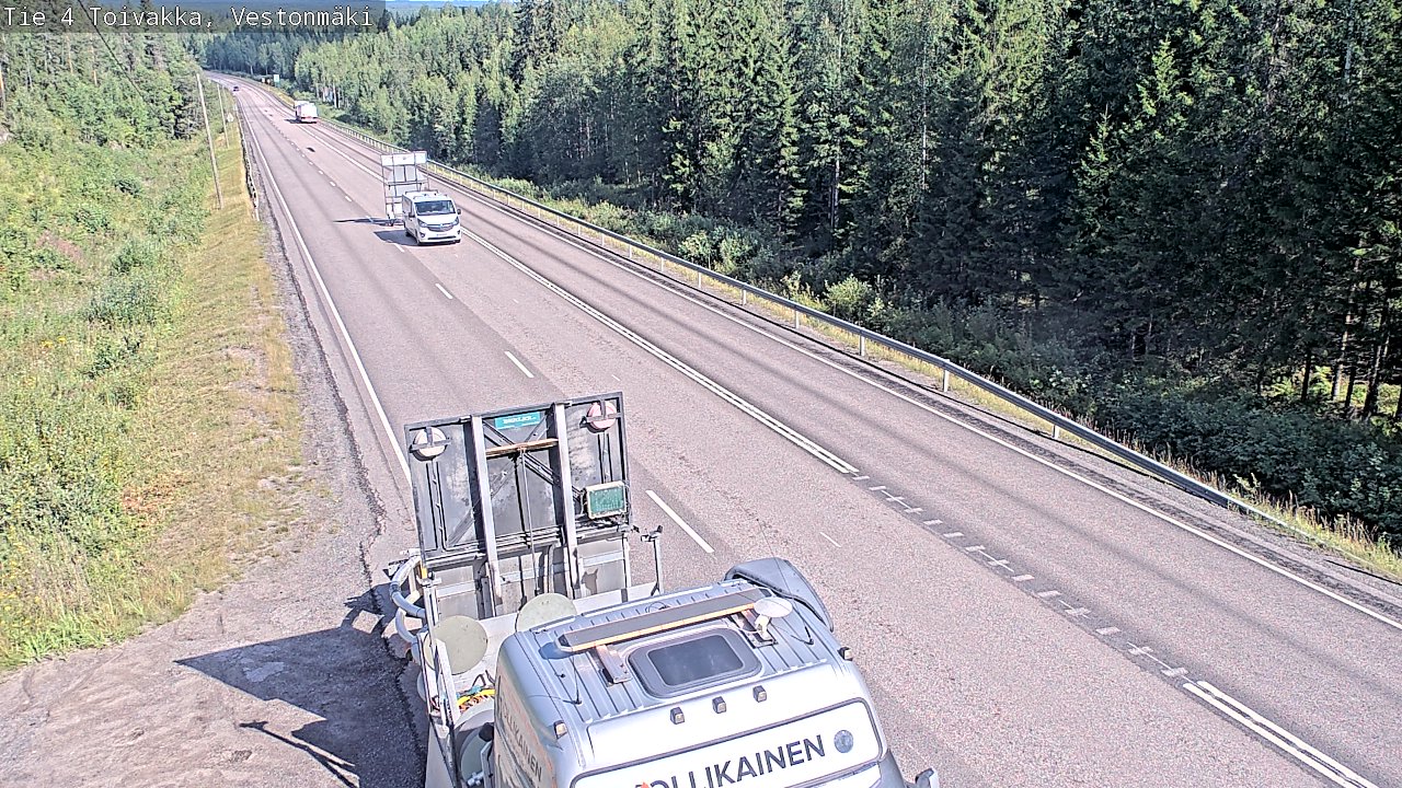 Kelikamerat Kuva Tie 4 Toivakka, Vestonmäki, Toivakka, Keski-Suomi