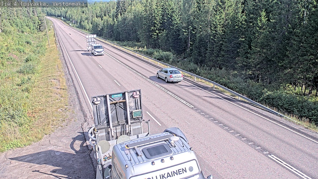 Kelikamerat Kuva Tie 4 Toivakka, Vestonmäki, Toivakka, Keski-Suomi
