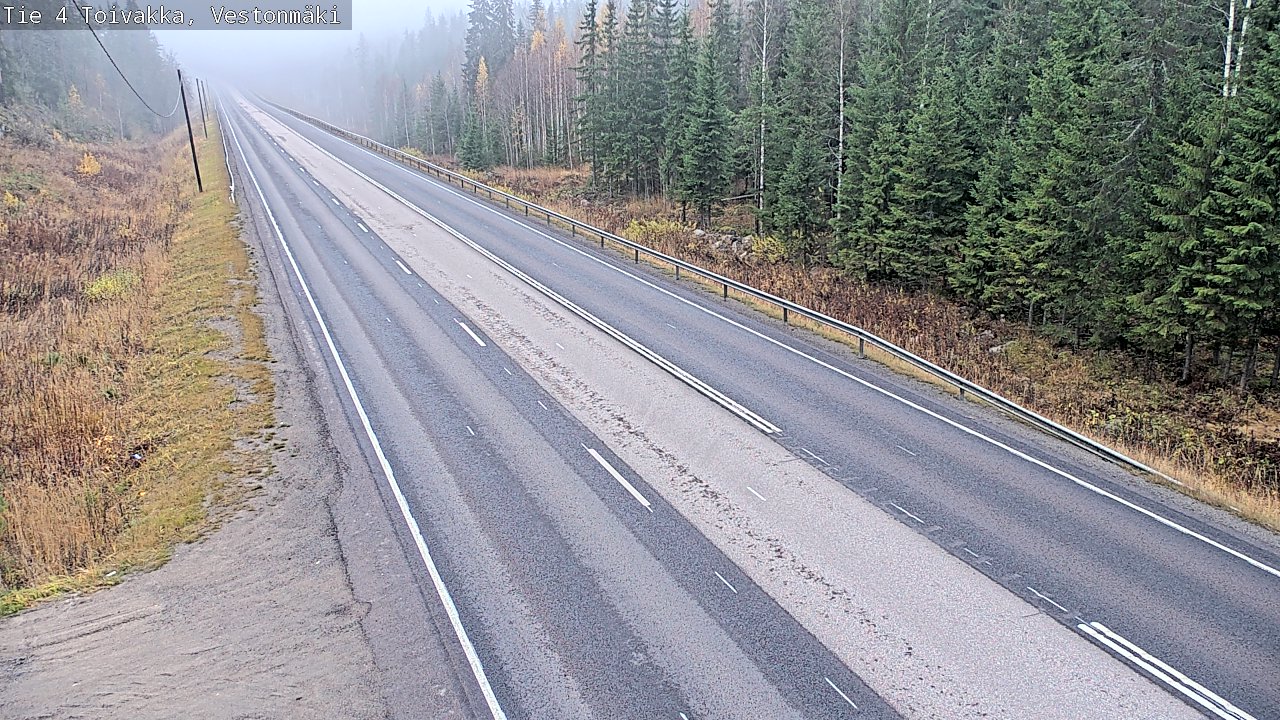 Kelikamerat Kuva Tie 4 Toivakka, Vestonmäki, Toivakka, Keski-Suomi