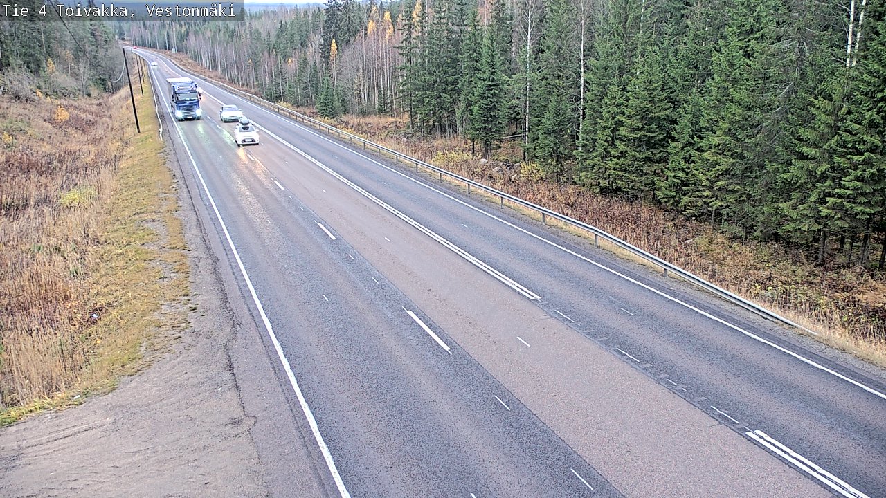 Kelikamerat Kuva Tie 4 Toivakka, Vestonmäki, Toivakka, Keski-Suomi