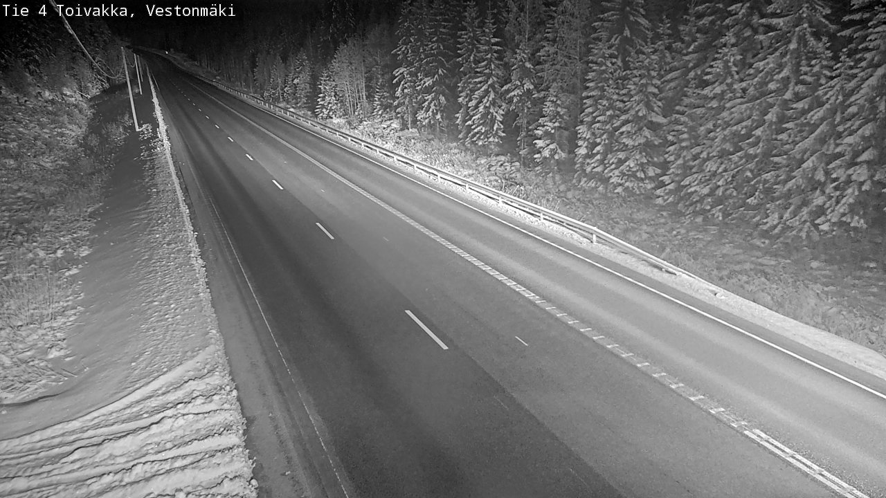 Weather Camera Image Road 4 Toivakka, Vestonmäki, Toivakka, Keski-Suomi