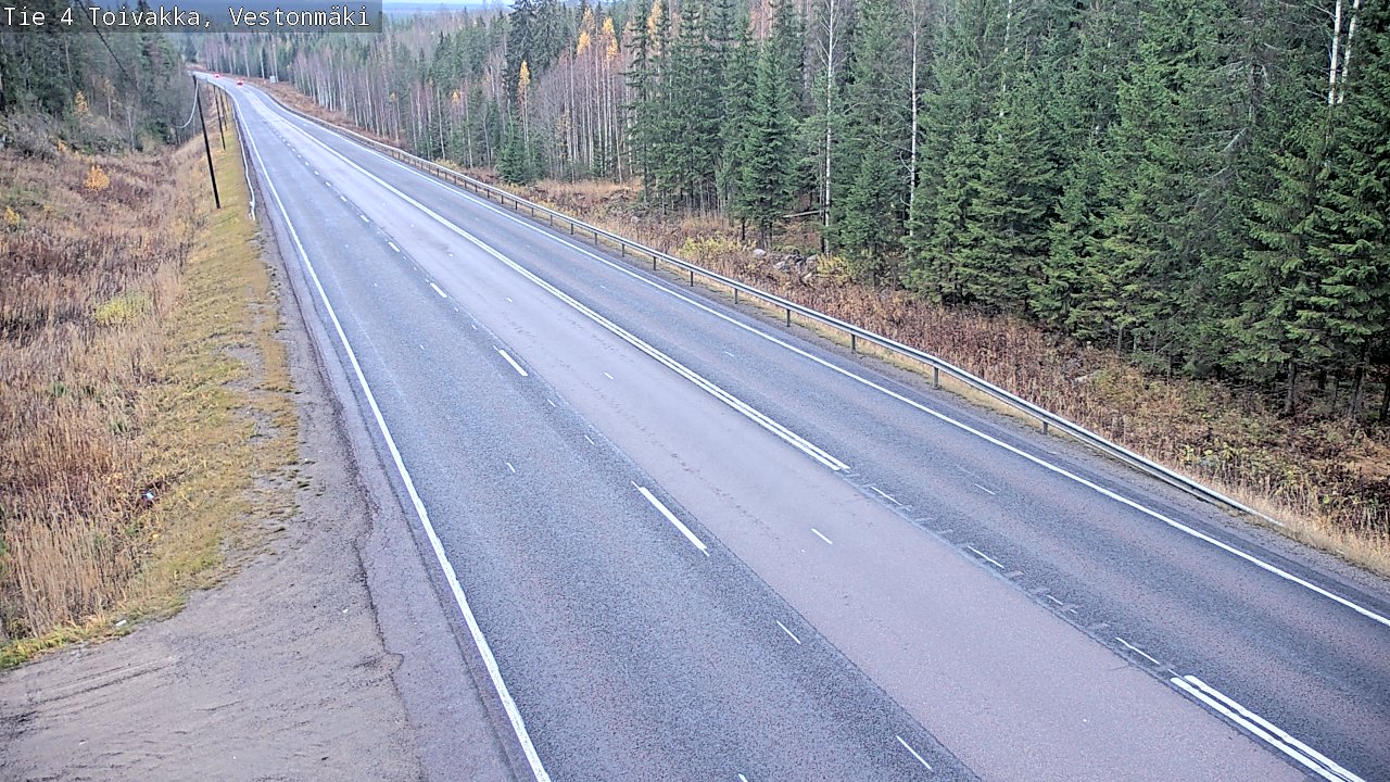 Kelikamerat Kuva Tie 4 Toivakka, Vestonmäki, Toivakka, Keski-Suomi